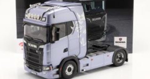 NZG LX10190022 1/18 スカニア Scania V8 730S 4x2 Tractor fiction ブルー -  ミニチャンプス専門店　【Minichamps World】
