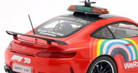 ミニチャンプス B66960580 1/18 メルセデス AMG GT-R セーフティーカー トスカーナGP F1 2020 Mercedes  works 特注品 - ミニチャンプス専門店 【Minichamps World】