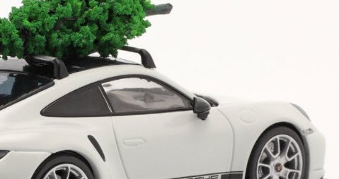 ミニチャンプス WAP0208110NTBS 1/43 ポルシェ 911 (992) Turbo S Christmas Edition 2021  ホワイト クリスマス ツリー Porsche 特注品 - ミニチャンプス専門店 【Minichamps World】