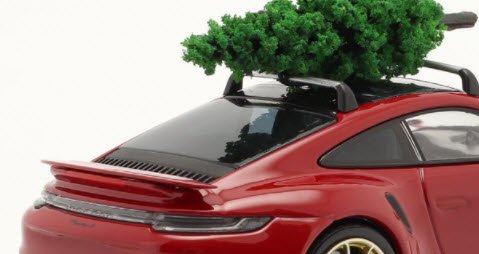 ミニチャンプス WAP0208100NTBS 1/43 ポルシェ 911 (992) Turbo S Christmas Edition 2021  レッド クリスマス ツリー Porsche 特注品 - ミニチャンプス専門店　【Minichamps World】