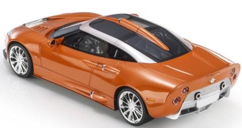ミニカー　1/18 スパイカー C8 エルロン(ガンメタ) [TOP093C] Spyker C8 Aileron 1:18 model car Top Marques TOP093C - Modelkars