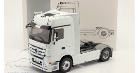 ELIGOR エリゴール 115534 1/18 メルセデス ベンツ Mercedes-Benz Actros MP03 CAB1860 V8  Truck 2008 パール ホワイト - ミニチャンプス専門店 【Minichamps World】