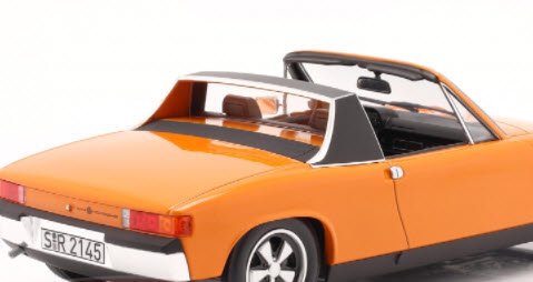 ノレブ 187688 1/18 VW-Porsche 914/6 1973 オレンジ - ミニチャンプス