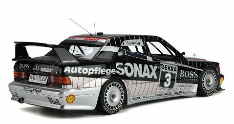 OTTO オットー OTMG062 1/12 メルセデス ベンツ W201 190 EVO II DTM 1992 (ブラック/シルバー) -  ミニチャンプス専門店 【Minichamps World】