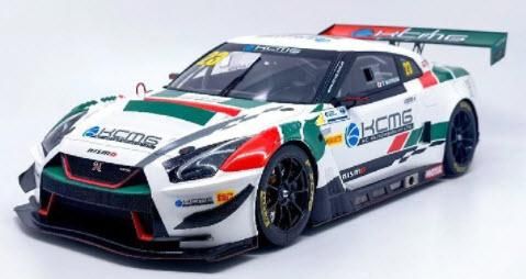 POP RACE 855221 1/18 Nissan GT-R Nismo GT3 No.23 KCMG FIA GT
