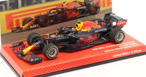 ミニチャンプス 413210111 1/43 レッドブル レーシング RB16B #11 Emilia Romagna GP F1 2021  セルジオ・ペレス 特注品 - ミニチャンプス専門店　【Minichamps World】