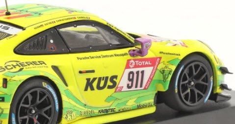 ミニチャンプス MG-M-911-24H-21-4302 1/43 ポルシェ 911 GT3 R #911 winner 24h  Nurburgring 2021 Manthey Grello 特注品 - ミニチャンプス専門店　【Minichamps World】