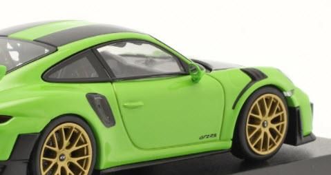 Porsche 911 GT2 RS Type 991 2018 Voodoo Blue 1/18 Minichamps