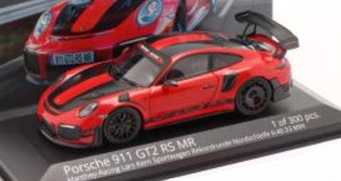 ミニチャンプス MR-911-GT2RS-4304 1/43 ポルシェ 911 (991 II) GT2 RS