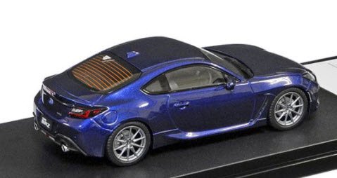 インターアライド Hi Story HS376BL 1/43 SUBARU BRZ S (2021) サファイアブルー・パール -  ミニチャンプス専門店 【Minichamps World】