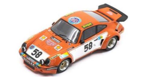 スパーク S9793 1/43 Porsche 911 RSR 3.0 No.58 24H Le Mans 1974 C