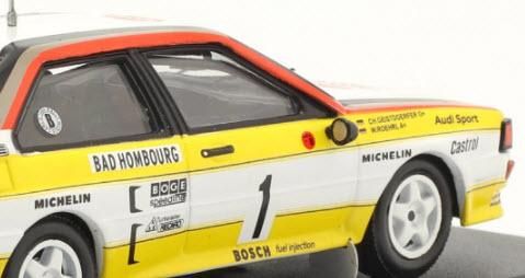 CMR WRC017 1/43 アウディ quattro A2 #1 ウィナー ラリー モンテカルロ 1984 Rohrl / Geistdorfer  特注品 - ミニチャンプス専門店　【Minichamps World】