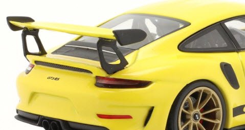 ミニチャンプス 413067049 1/43 ポルシェ 911 (991 II) GT3 RS 2018 レーシング イエロー / ゴールド ホイール  Porsche 特注品 - ミニチャンプス専門店　【Minichamps World】