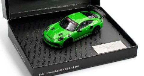 送料350円～ MINICHAMPS 1/43 Porsche 911 (991) GT3RS 2014 Green 