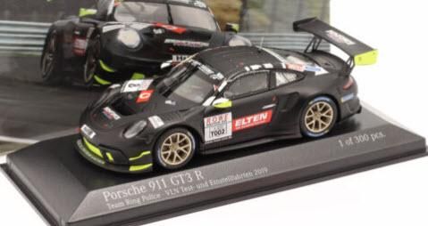 ミニチャンプス 413196002 1/43 ポルシェ 911 GT3 R #8 Test drives