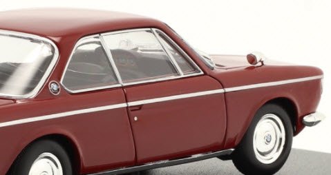 ミニチャンプス 943025083 1/43 BMW 2000 CS coupe 1967 Granadaレッド