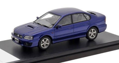 インターアライド Hi Story HS367BL 1/43 SUBARU LEGACY B4 RSK (2001