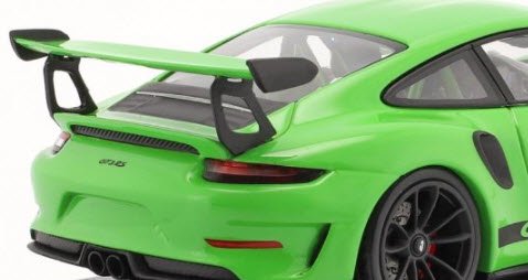 ミニチャンプス 413067042 1/43 ポルシェ 911 (991 II) GT3 RS 2018 lizard グリーン / ブラック ホイール  Porsche 特注品 - ミニチャンプス専門店 【Minichamps World】