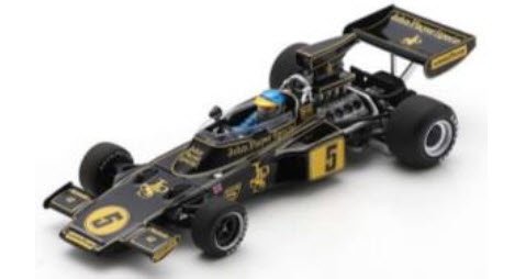 スパーク S7298 1/43 Lotus 72E No.5 5th US GP 1975 Ronnie Peterson - ミニチャンプス専門店　 【Minichamps World】