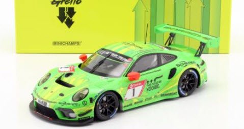 ミニチャンプス MG-M-911-19-1801 1/18 ポルシェ 911 GT3 R #1 24h Nurburgring 2019  Manthey Racing 特注品 - ミニチャンプス専門店　【Minichamps World】