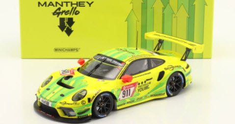 ミニチャンプス MG-M-911-19-1811 1/18 ポルシェ 911 GT3 R #911 2nd 24h Nurburgring 2019  Manthey Grello 特注品 - ミニチャンプス専門店　【Minichamps World】