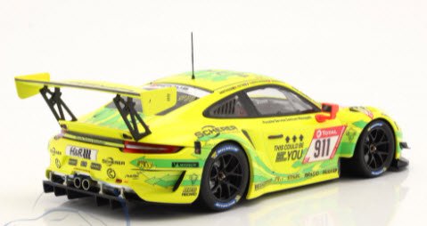 ミニチャンプス MG-M-911-19-1811 1/18 ポルシェ 911 GT3 R #911 2nd 24h Nurburgring 2019  Manthey Grello 特注品 - ミニチャンプス専門店　【Minichamps World】