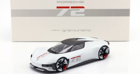 スパーク WAP0210030MRES 1/18 ポルシェ Vision Gran Turismo oryx ホワイト / ブラック Porsche  特注品 ケース付 - ミニチャンプス専門店　【Minichamps World】