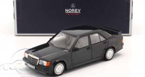 ノレブ NOREV 183830 1/18 MB 190 E 2.3-16 1984 メタリックブラック - ミニチャンプス専門店  【Minichamps World】