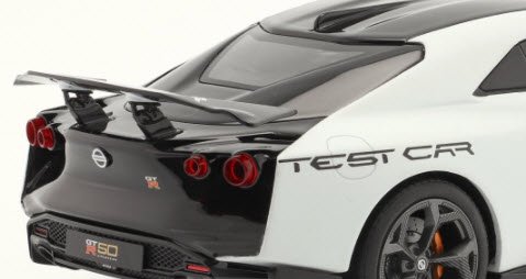 GTスピリット GTS853 1/18 日産 GT-R R50 テストカー (ホワイト) - ミニチャンプス専門店　【Minichamps World】