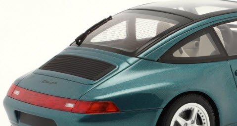 GTスピリット GTS350 1/18 ポルシェ 911 (993) タルガ (ターコイズ) - ミニチャンプス専門店　【Minichamps  World】