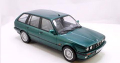 ノレブ NOREV 183219 1/18 BMW 325i ツーリング 1990 メタリックグリーン - ミニチャンプス専門店　 【Minichamps World】