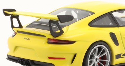 ミニチャンプス 413067050 1/43 ポルシェ 911 (991 II) GT3 RS 2018 レーシング イエロー / シルバー ホイール  Porsche 特注品 - ミニチャンプス専門店 【Minichamps World】