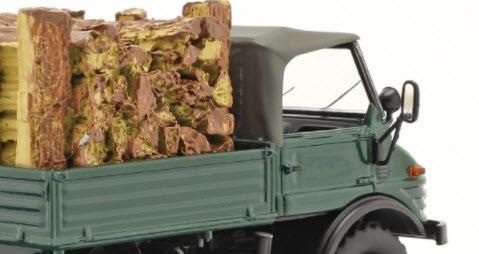シュコー Schuco 450314800 1/43 ウニモグ 406 材木運搬車