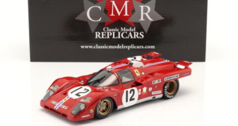 CMR CMR017 1/18 フェラーリ 512M #12 3rd 24h ルマン 1971 Posey / Adamowicz -  ミニチャンプス専門店　【Minichamps World】