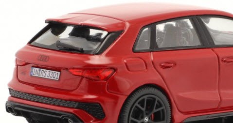 iScale 5012113031 1/43 アウディ RS 3 Sportback タンゴ レッド Audi 特注品 - ミニチャンプス専門店　 【Minichamps World】