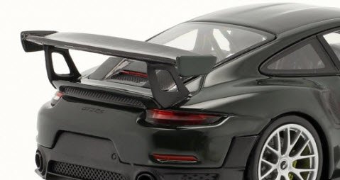 ミニチャンプス 413067287 1/43 ポルシェ 911 (991 II) GT2 RS 2018 ブリティッシュ レーシング グリーン /  シルバー ホイール Porsche 特注品 - ミニチャンプス専門店 【Minichamps World】