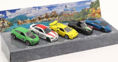 Majorette 1/64 5-Car Set Dream Cars Italy - ミニチャンプス専門店　【Minichamps World】