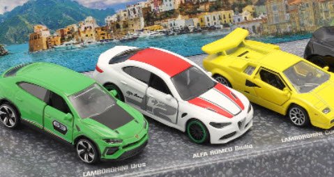 Majorette 1/64 5-Car Set Dream Cars Italy - ミニチャンプス専門店 【Minichamps World】