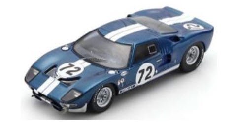 スパーク US249 1/43 Ford GT40 No.72 3rd 2000km Daytona 1965 B. Bondurant - R.  Ginther - ミニチャンプス専門店　【Minichamps World】