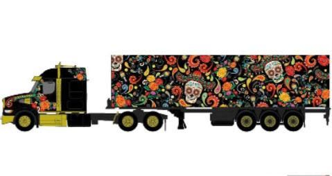 MINI-GT  ウェスタン　スター49x Mini GT 1:64 Western Star 49X Sleeper Cab w/ 40' Reefer