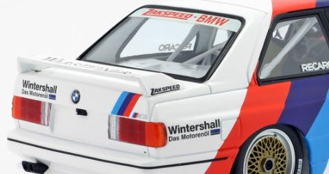 ミニチャンプス 155872002 1/18 BMW M3 `ZAKSPEED-BMW` ERIC VAN DER POELE #2 DTM 1987  チャンピオン - ミニチャンプス専門店 【Minichamps World】