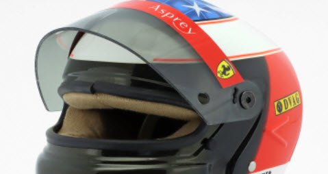 Bell ベル MS-BMH-1-96 1/2 ヘルメット Scuderia Ferrari ウィナー スペインGP F1 1996 ミハエル  シューマッハ - ミニチャンプス専門店　【Minichamps World】