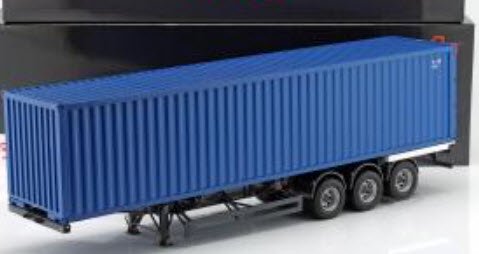 NZG LX977100 1/18 Set Semi-trailer International with 40 FT