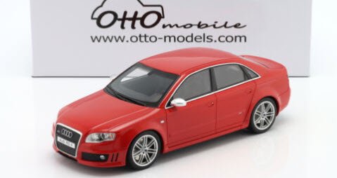 OTTO オットー OTM400 1/18 アウディ RS4 (B7) 4.2 FSI (レッド 