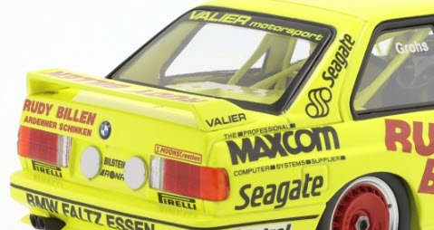 ミニチャンプス 155892022 1/18 BMW M3 `VALIER MOTORSPORT` HARALD GROHS #22 DTM 1989  - ミニチャンプス専門店　【Minichamps World】