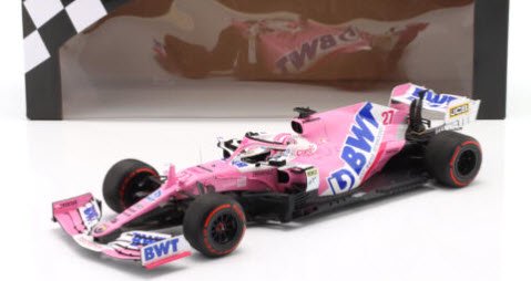 ミニチャンプス 110200527 1/18 BWT レーシング ポイント F1 チーム メルセデス RP20 ニコ・ヒュルケンベルグ F1  70周年記念GP 2020 - ミニチャンプス専門店　【Minichamps World】