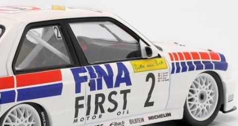 ミニチャンプス 155922002 1/18 BMW M3 FINA MOTORSPORT TEAM
