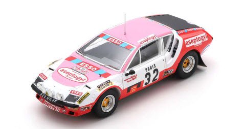 スパーク S5468 1/43 Alpine A310 No.32 Rally Monte Carlo 1977 M.Oksala - Y.Mehta  - ミニチャンプス専門店 【Minichamps World】