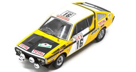 スパーク S6191 1/43 Renault 17 Gordini No.16 6th Rallye du