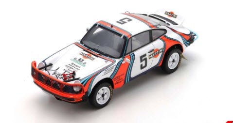 スパーク S4018 1/43 Porsche 911 SC 3.0 No.5 4th Safari Rally 1978 B.Waldegaard  - H.Thorszelius - ミニチャンプス専門店　【Minichamps World】